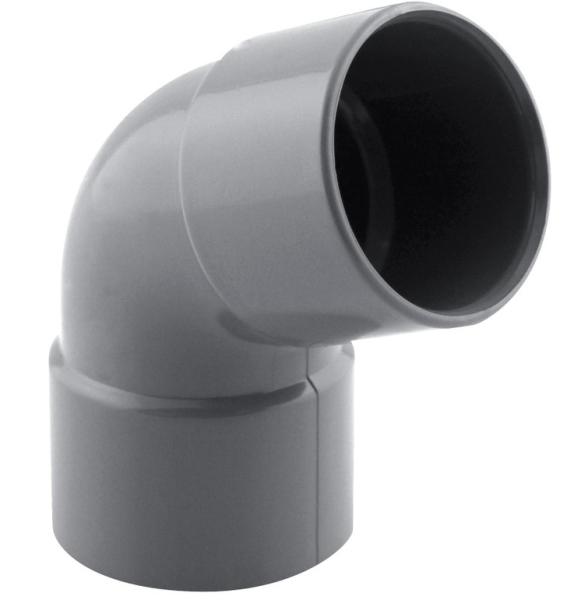 Coude PVC évacuation 67° FF Ø80 haute performance
