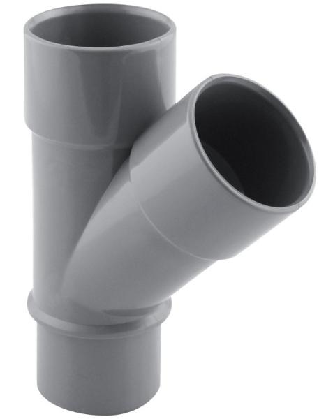 Culotte PVC évacuation 45° MF Ø100 haute performance