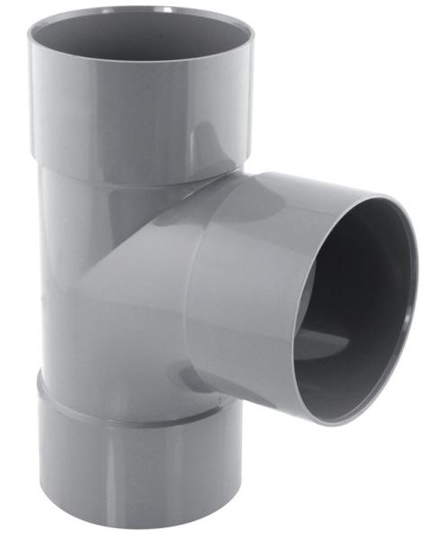 Culotte PVC évacuation 87° FF Ø125 haute qualité