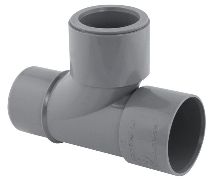 Culotte PVC évacuation 87° Ø100x63 mâle femelle