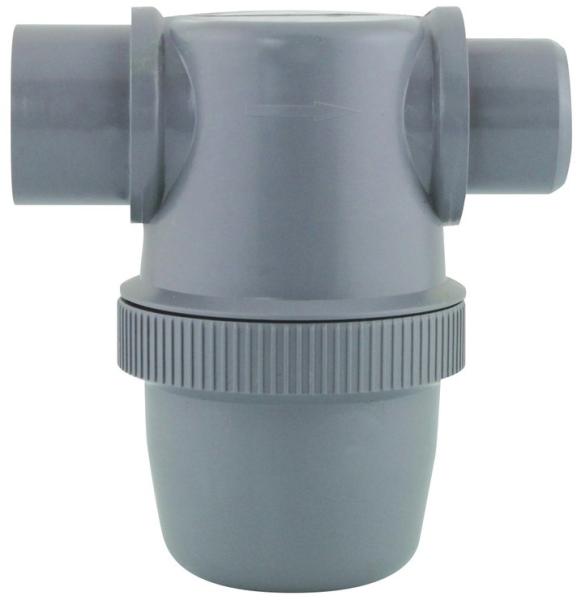 Siphon de parcours PVC Ø40 pour évacuation condensats