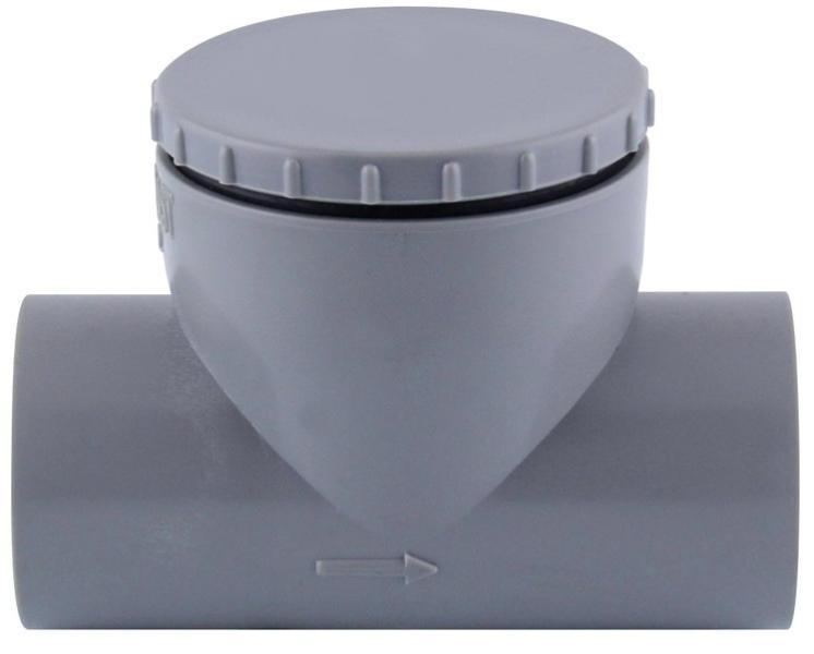 Clapet anti-retour PVC Ø32 évacuation fiable