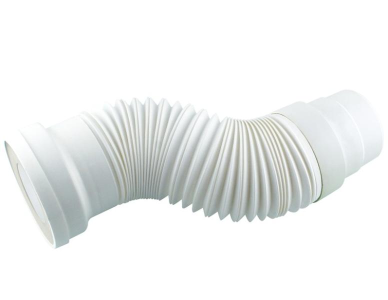 Pipe WC souple extensible 270-570 mm raccordement facile