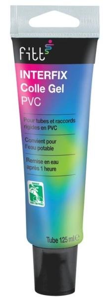 Colle gel PVC Interfix sans THF pour tubes PVC - 60 ml