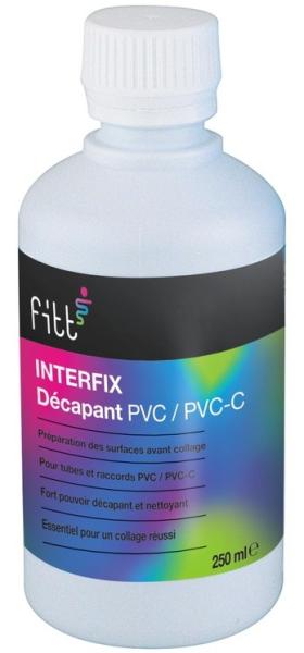 Décapant PVC PVC-C Interfix préparation collage