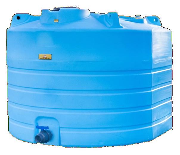 Cuve à eau verticale 13000L PEHD anti-UV pro
