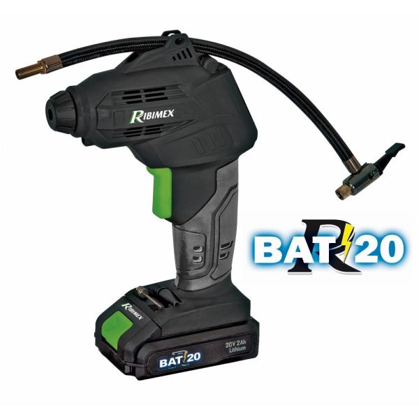 Compresseur à batterie 20V RIBIMEX R-BAT20 compact