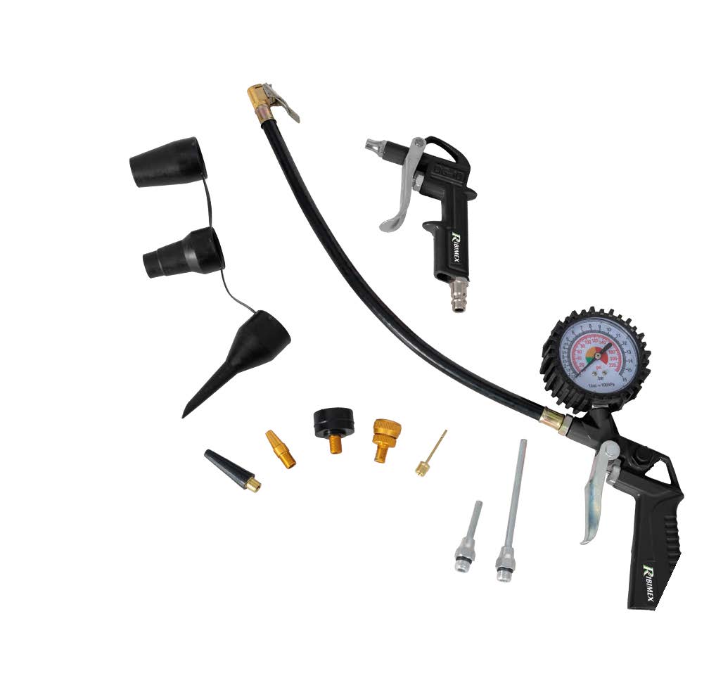 Kit accessoires compresseur air 15 pièces complet