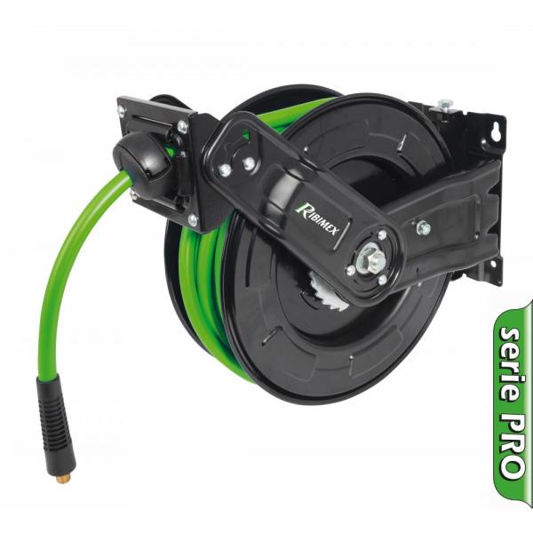Dévidoir automatique Pro 15 m Ribimex métal