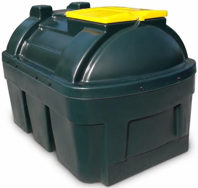 Cuve récupération huile usagée 1350 L double paroi