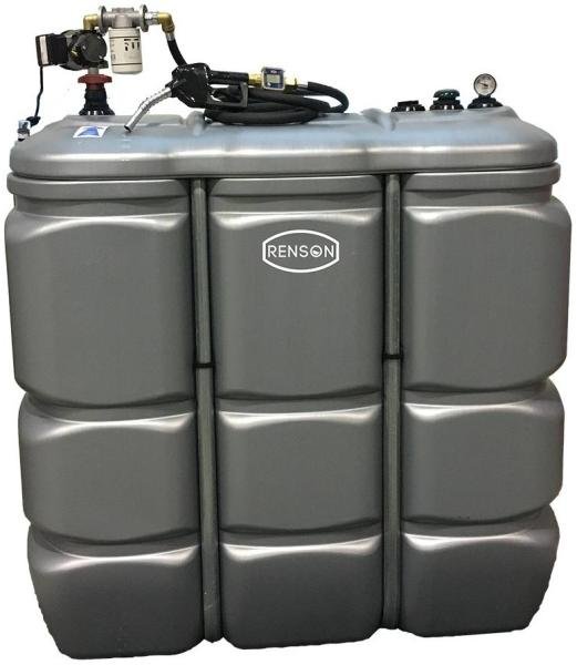 Cuve Gasoil GNR 1500L PEHD avec pompe 230V