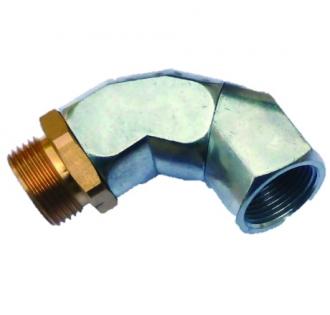 Raccord tournant coudé diamètre 25