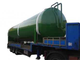 Citerne acier 60 m3 double paroi engrais liquide 