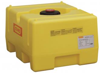 Cuve de transport eau rectangulaire Cemo : 125 litres