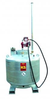 Cuve acier KS-Mobil 600 litres - Pompe 12 Volt Atex