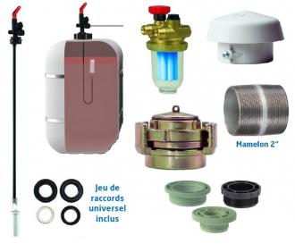 Les accessoires pour équiper sa cuve à fioul - Kit complet