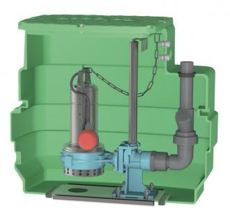 Station de relevage 230 litres Calpeda - CAL230 GQRM10 32-18 PA