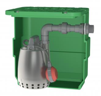 Poste de relevage 40 litres - Eau claire - Calpeda