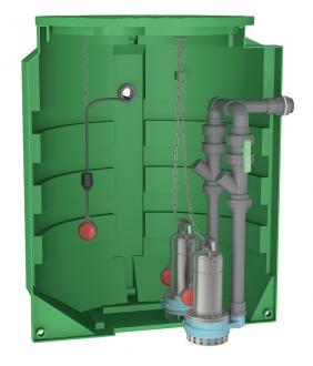 Poste relevage Calidouble 1000 2GQRM 10 V2E - Calpeda