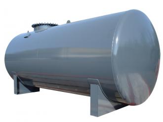 Cuve acier 8000 litres Gasoil : Double paroi équipée