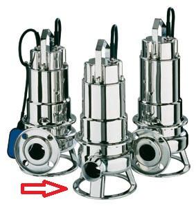 Pompe submersible inox Ebara : DW 100