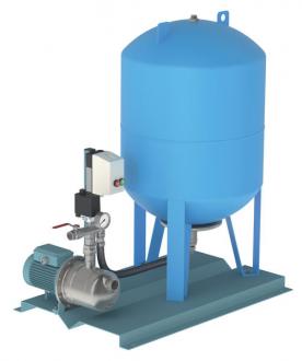 Surpresseur 200 litres Calpeda - Pompe NGX6-18