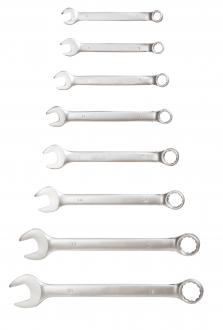 Clé mixte plate et œillet : 6 mm 