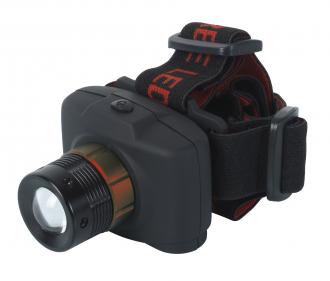 Lampe frontale avec zoom : LED 3 W