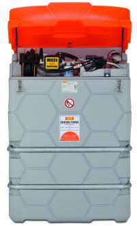 Cuve double paroi 2500 litres Cube Premium pour stockage gasoil sécurisé