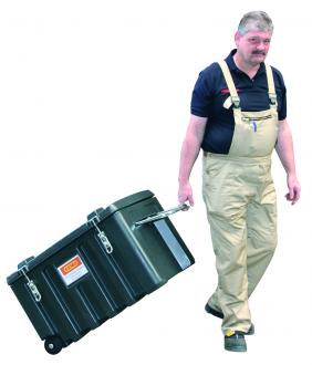 Coffre de chantier 150 litres sur roulettes - CEMO