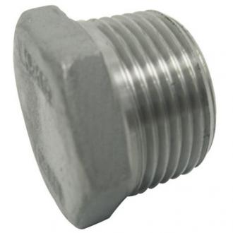 Bouchon à visser en inox : 20/27