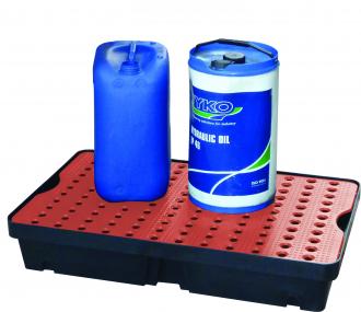 Bac de rétention pour bidons : 60 litres