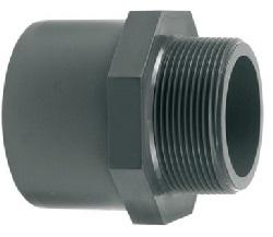 Raccord PVC Mâle - Femelle 63/50