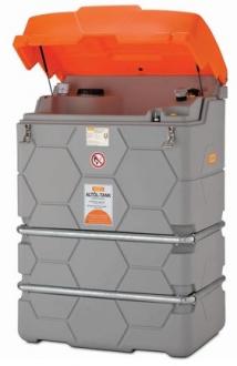 Cuve huile usée avec capot - 2500 litres CEMO 