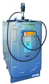 Cuve 750L huile avec pompe pneumatique - Cemo