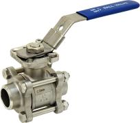 Vanne inox F/F - ISO - BUTT WELDING