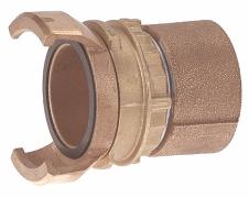 Raccord pompier femelle avec verrou