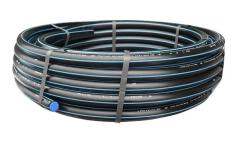 Tuyau polyéthylène bande bleue