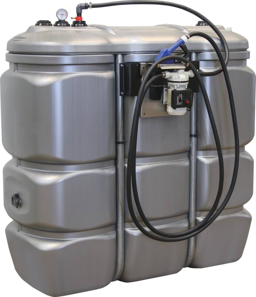 Cuve double paroi 1500 litres avec pompe de distribution 