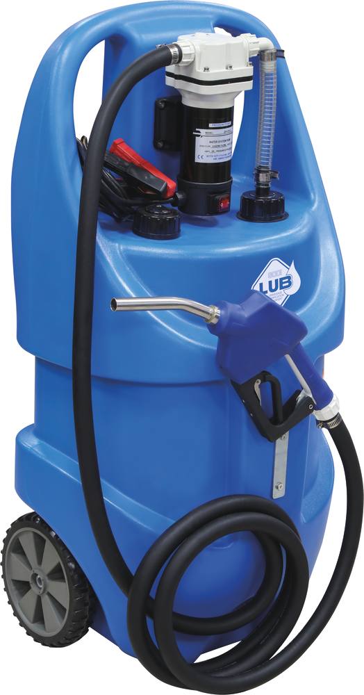 Cuve Adblue mobile avec pompe 12V et pistolet automatique