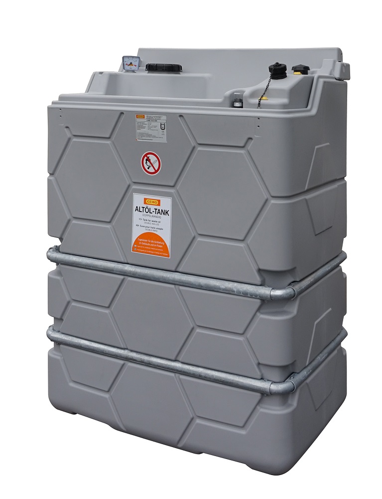 Cuve de récupération des huiles usées  2500L CEMO