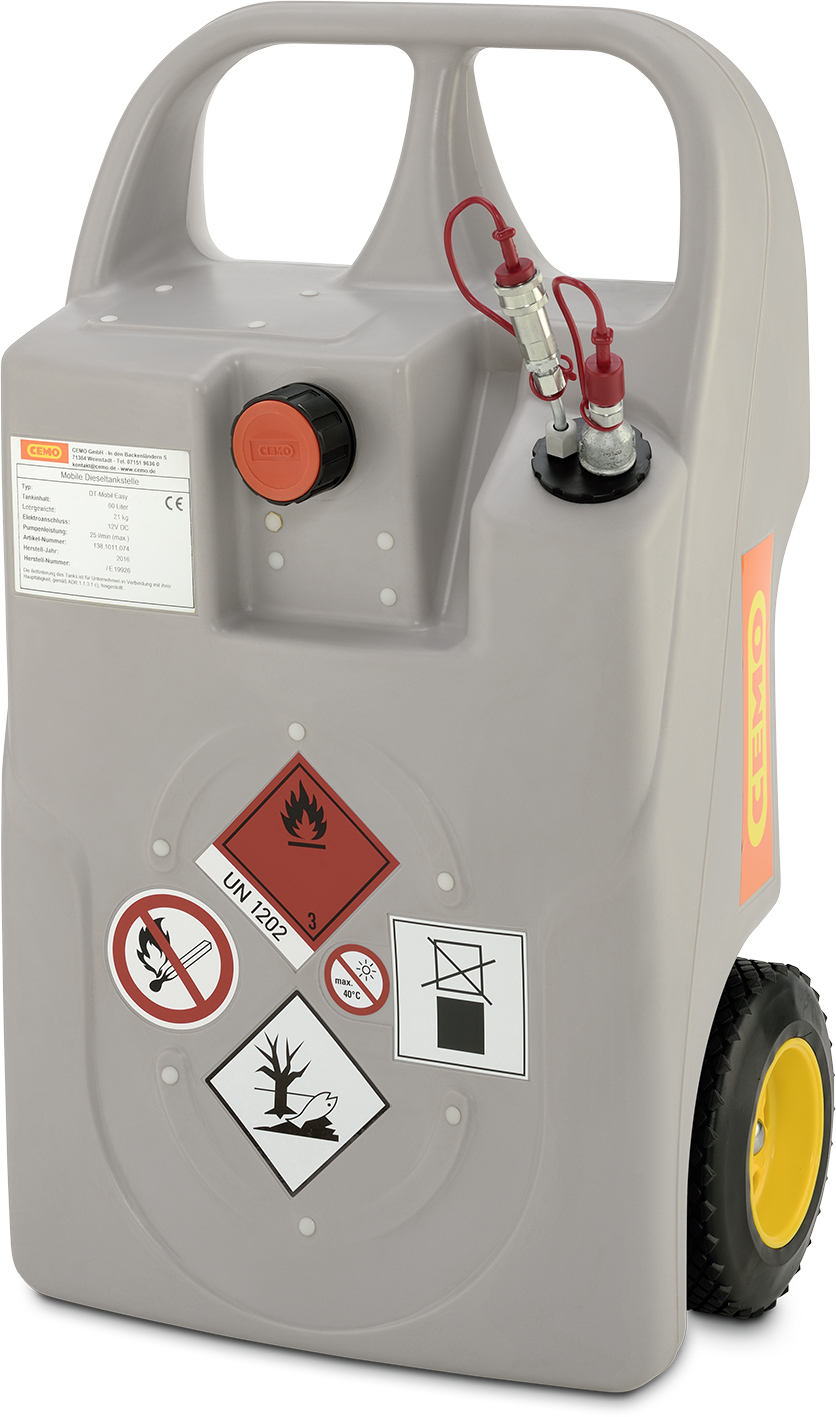 Cuve de transport gasoil pour groupe électrog&egrave;ne