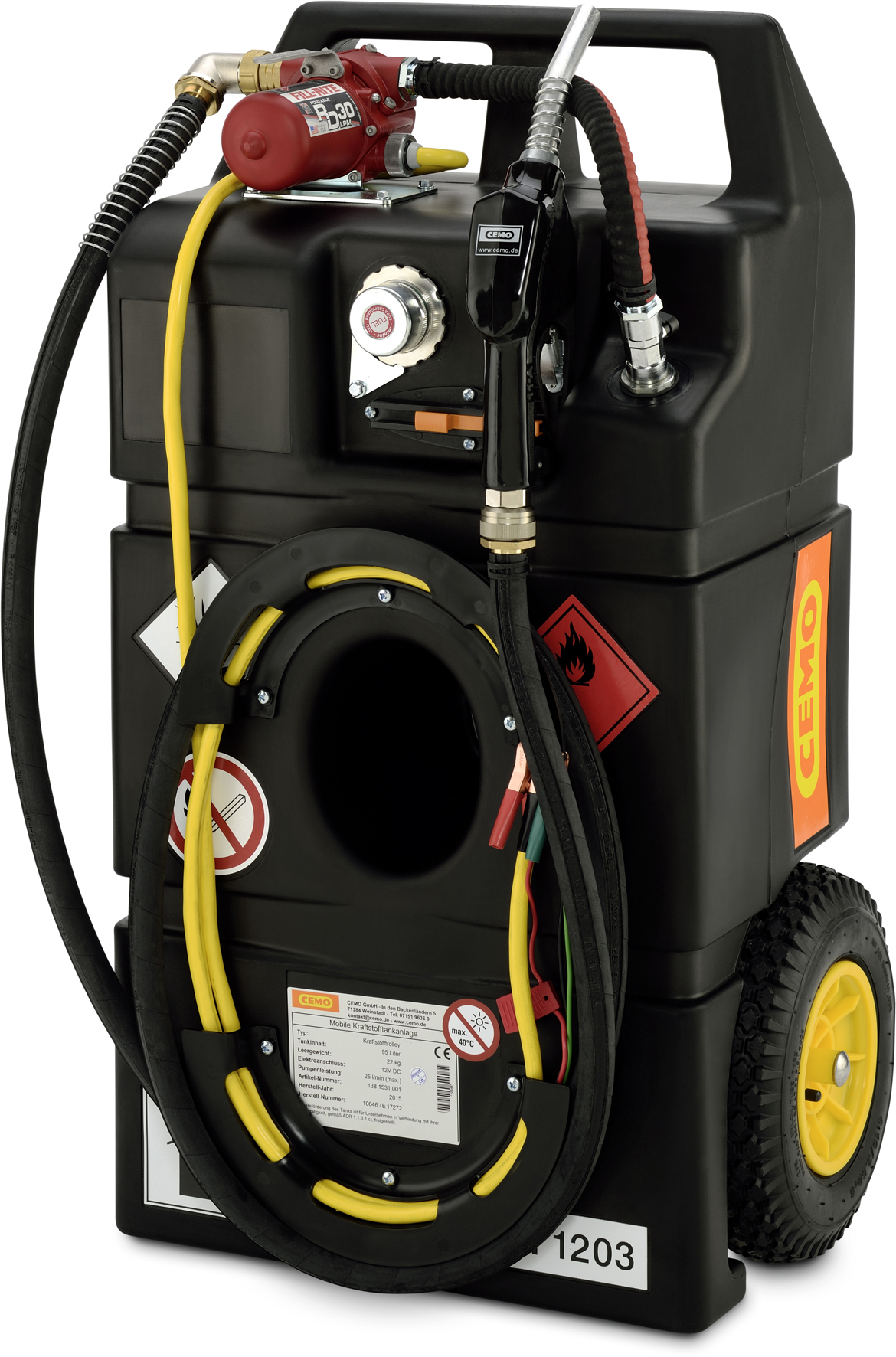 Pompe de vidange essence sur cuve 