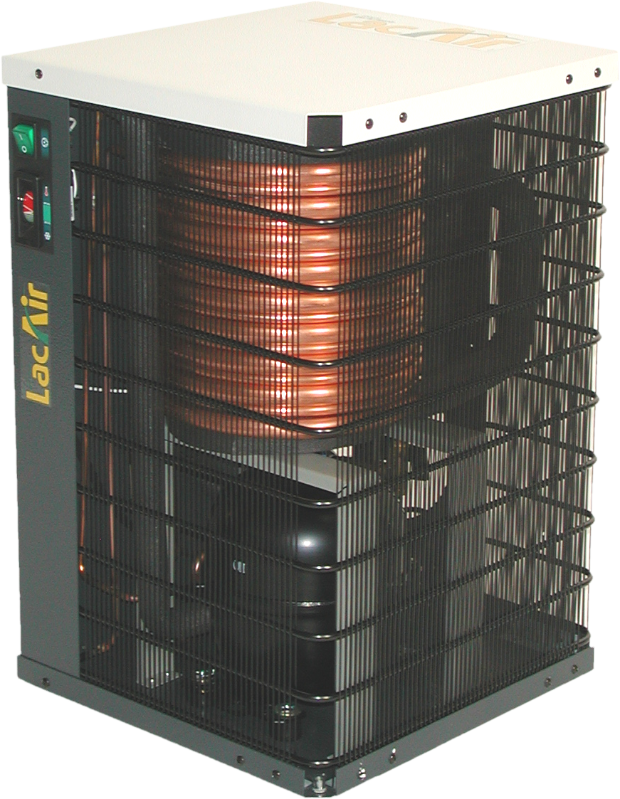 Sécheur d’air frigorifique pour éliminer toute humidité en sortie de compresseur