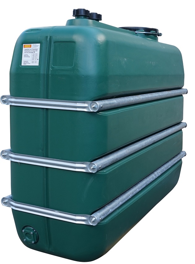 Cuve à eau 2000 litres de faible largeur 