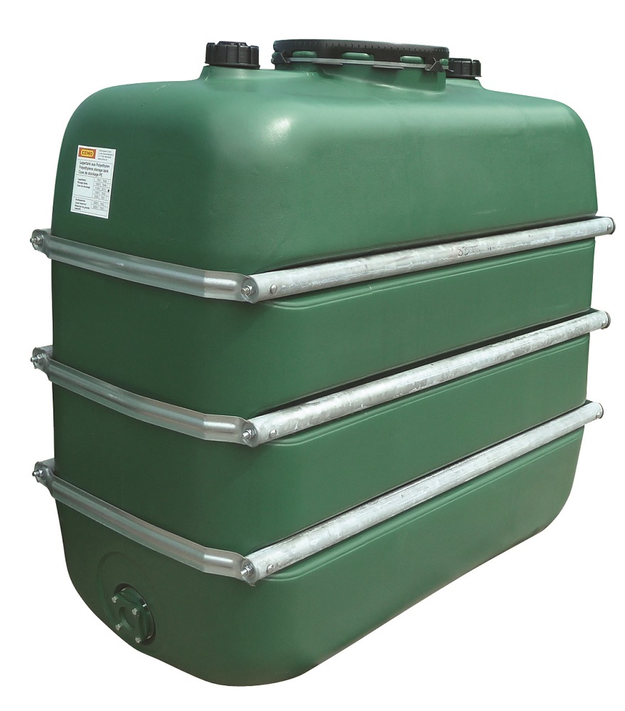 Cuve rectangulaire 1000L eau 