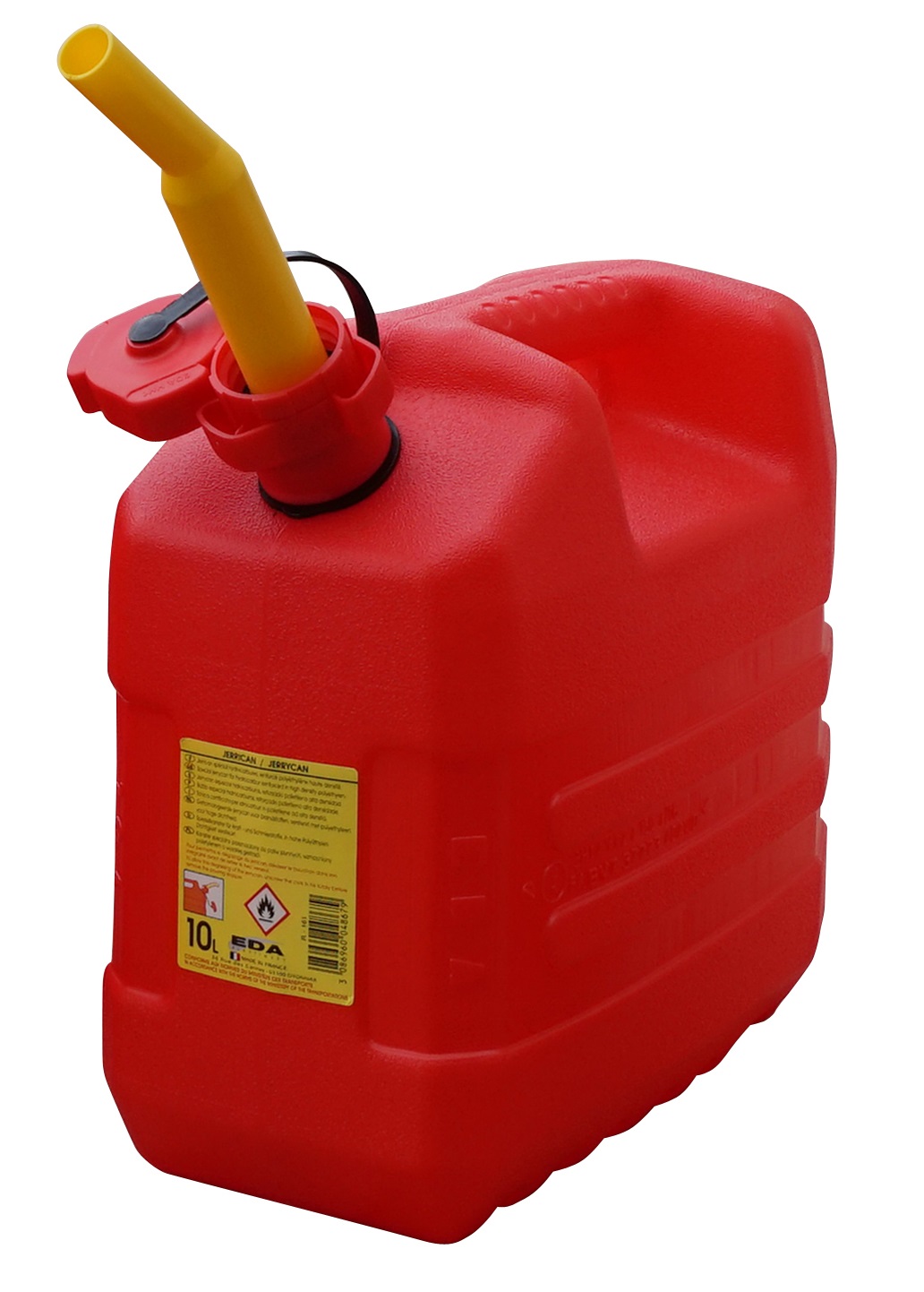 Jerrican  gasoil et essence 10 litres - Norme ADR 