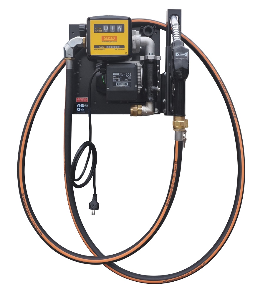 Pompe de transfert gasoil sur plaque 