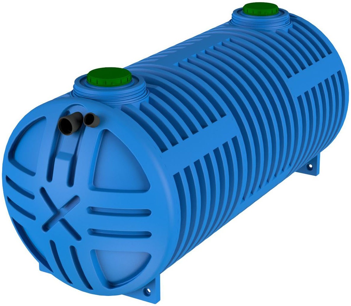 Fosse tampon double paroi 12000L &agrave; vidanger