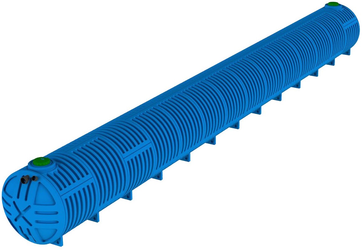 Fosse tampon double paroi 52000 L &agrave; vidanger &ndash; Rikutec